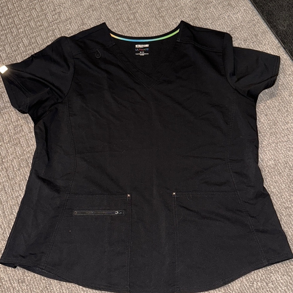 Plus Size Scrub Top